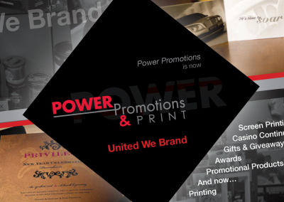 Power Promotions Twist-Fold Brochure